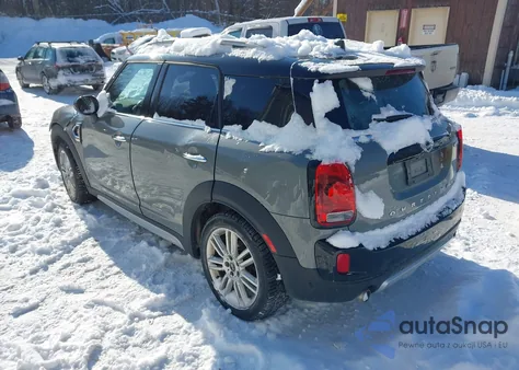 2018 Mini Countryman Cooper S z USA, uszkodzony, nr VIN WMZYT5C36J3E68797